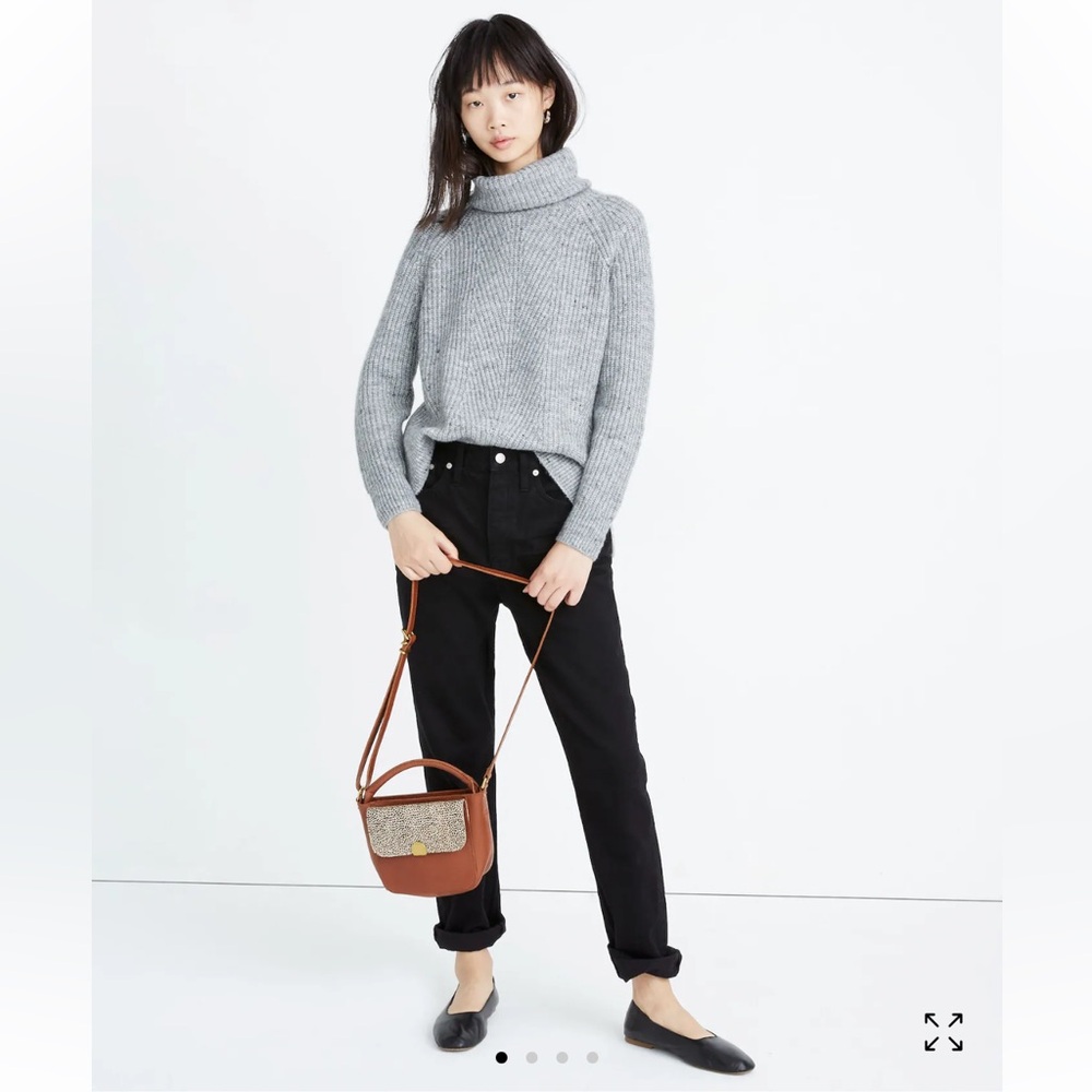 Madewell Donegal Mercer Turtleneck Sweater in Coziest Yarn - Picture 5 of 11